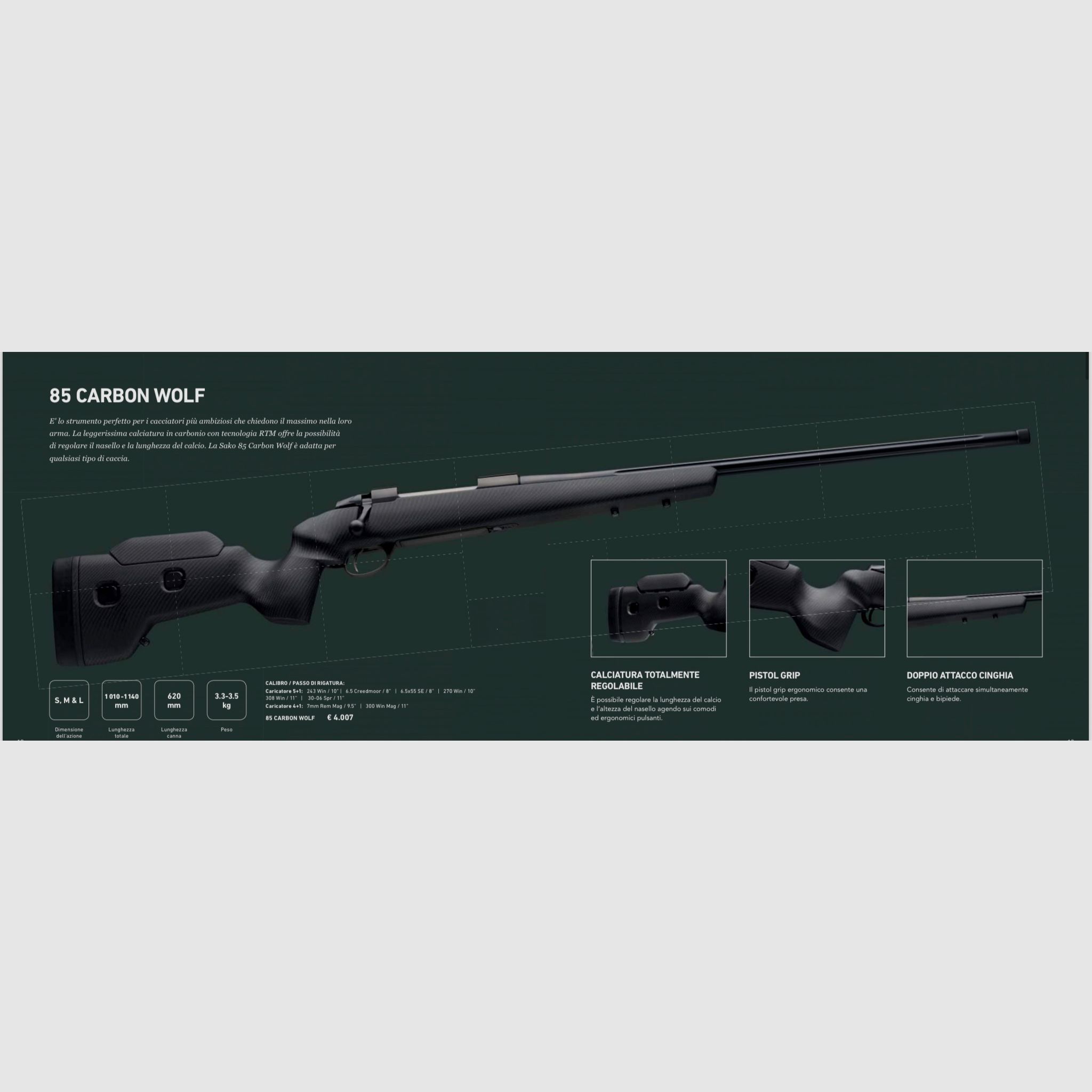SAKO / BOLT ACTION RIFLE / ALL MODELS, image 3 of 17