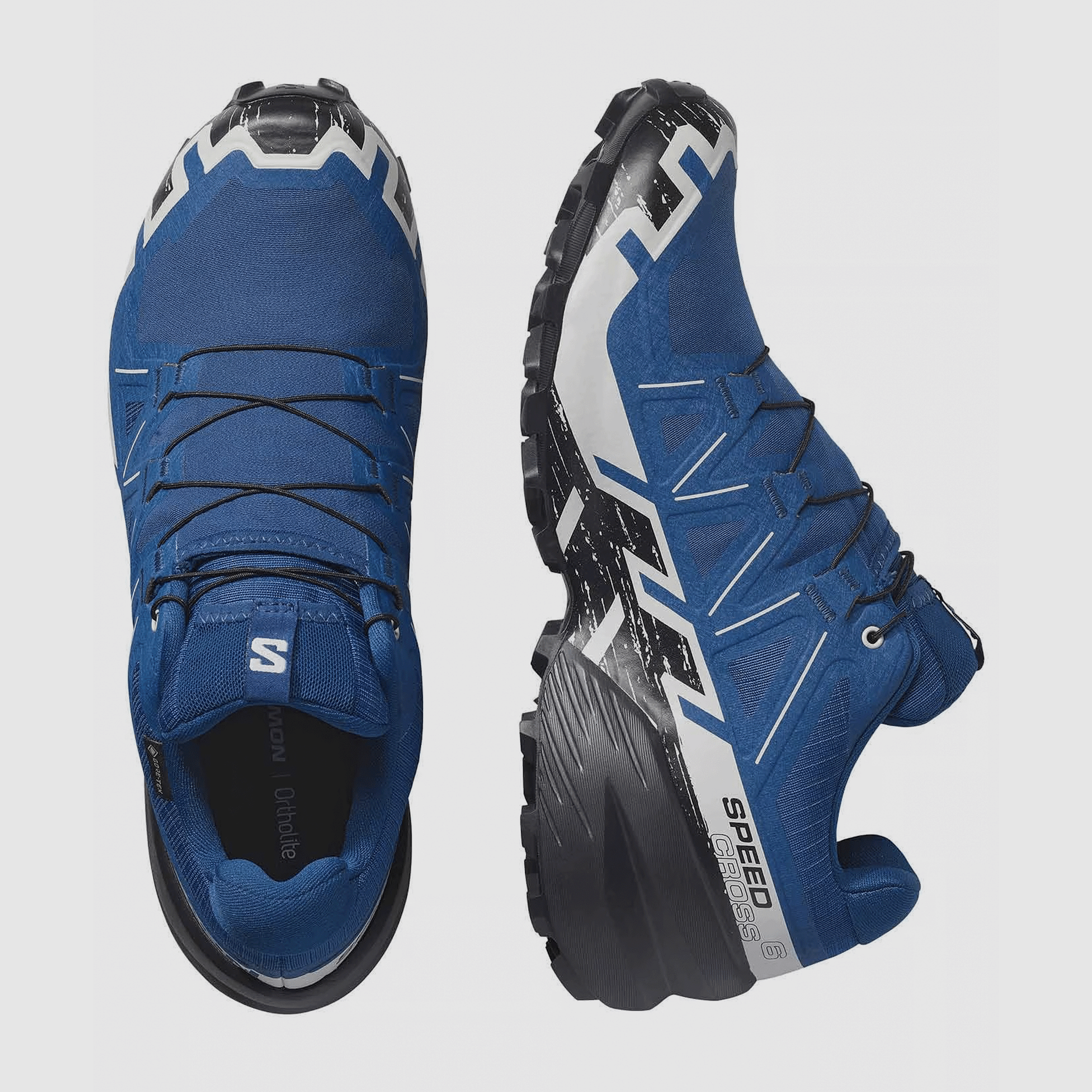 SALOMON – MEN – SPEEDCROSS 6 GTX Poseidon / Black / Lunar Rock, image 4 of 6
