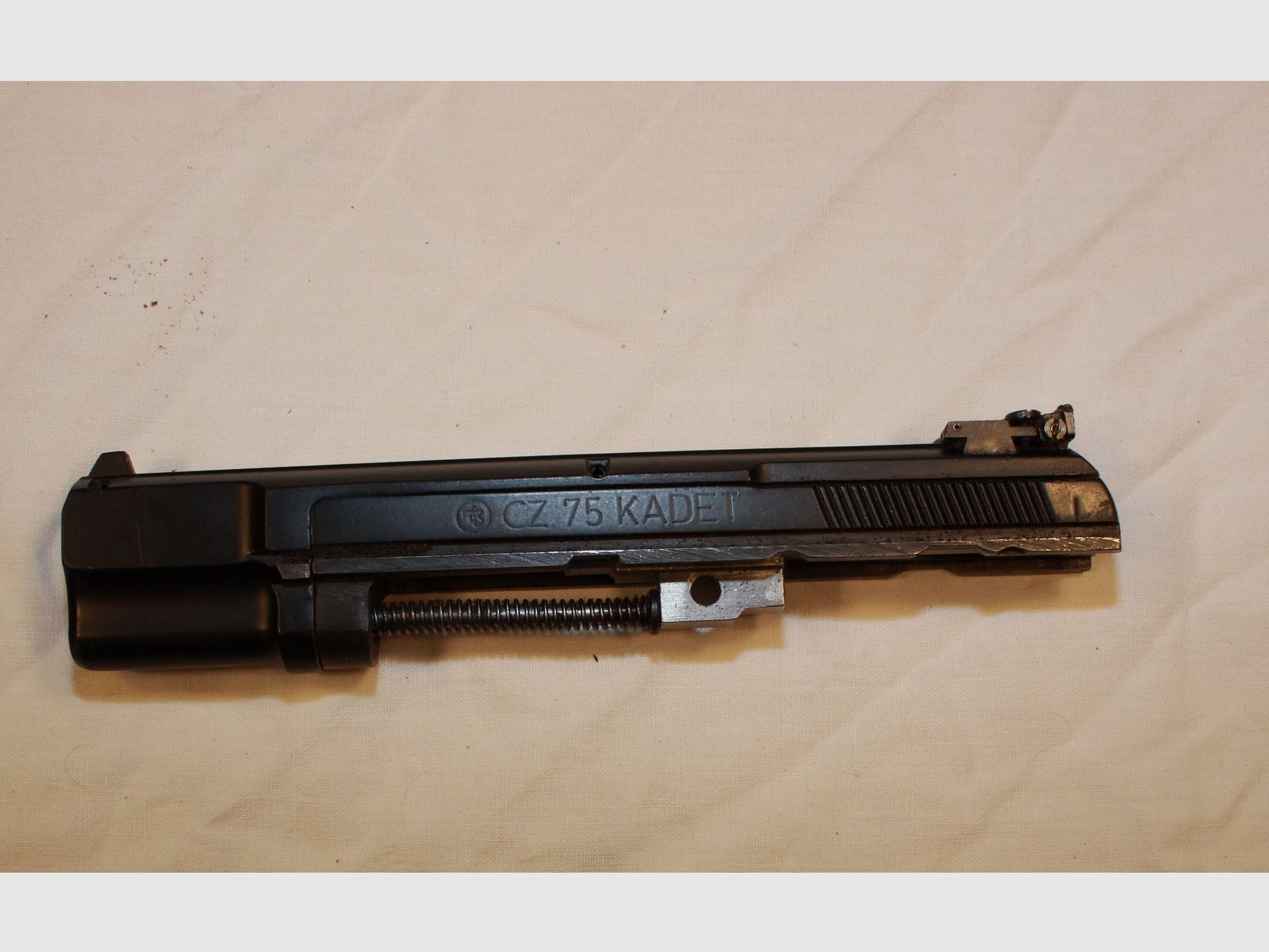 CZ 75 B with 2 interchangeable systems.