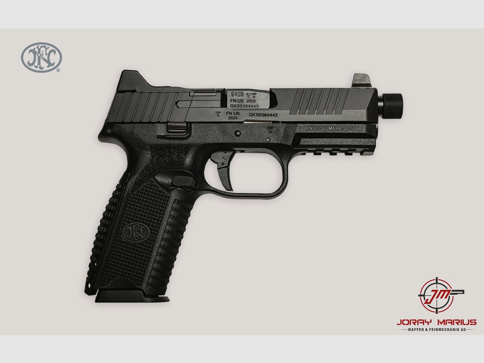FN 509 Tactical NDS BLK 9mm Para, image 1 sur 2