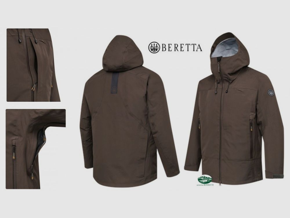 BERETTA Jacke Ascend 3L braun GU565