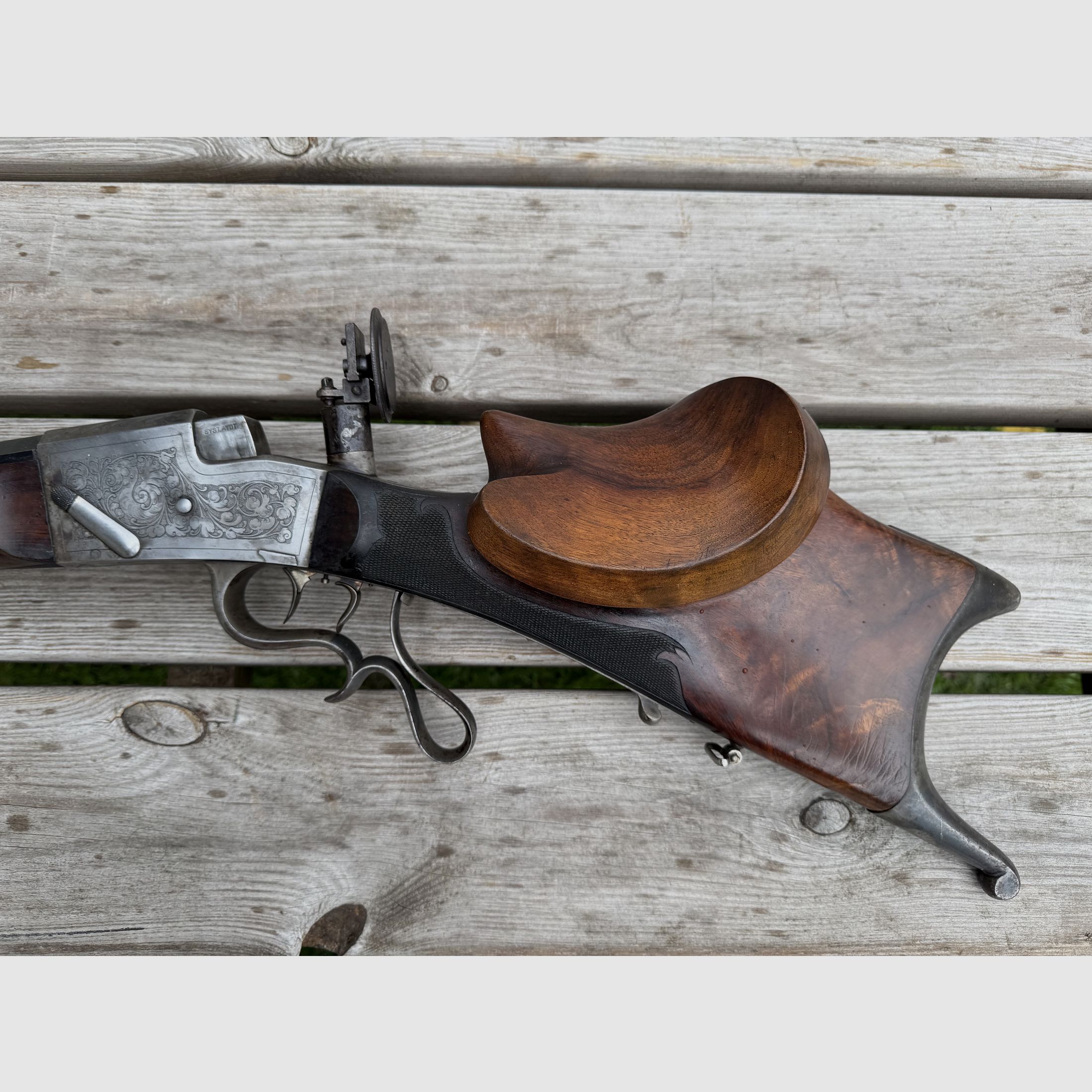 Feuerstutzen System Aydt 8,15x46R in hervorragendem Originalzustand