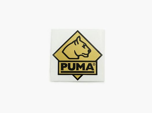 Pegatina con logo PUMA 6x6 cm