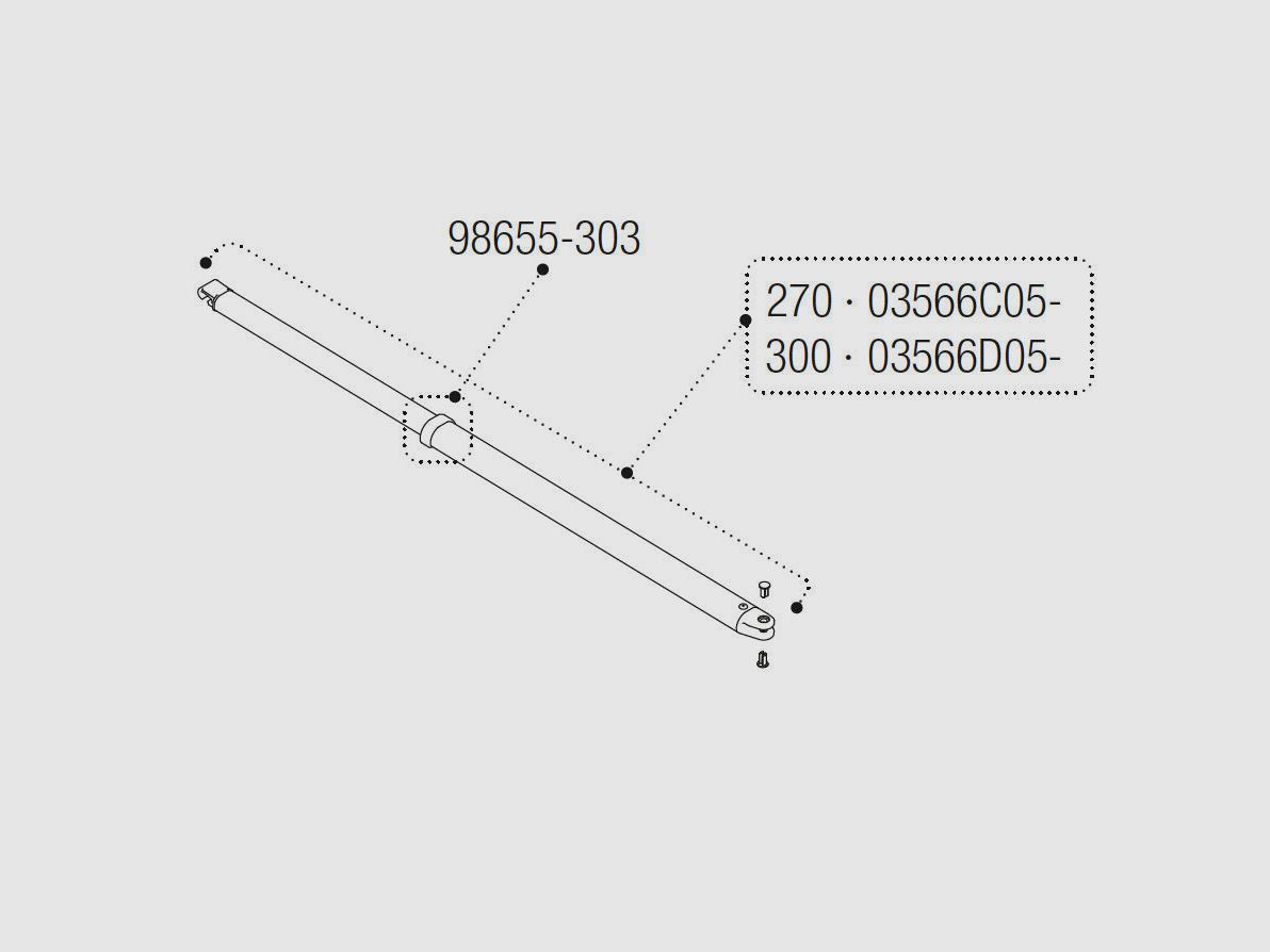 Rafter Tension Rod 300 for Awning F35pro, image 2 of 2