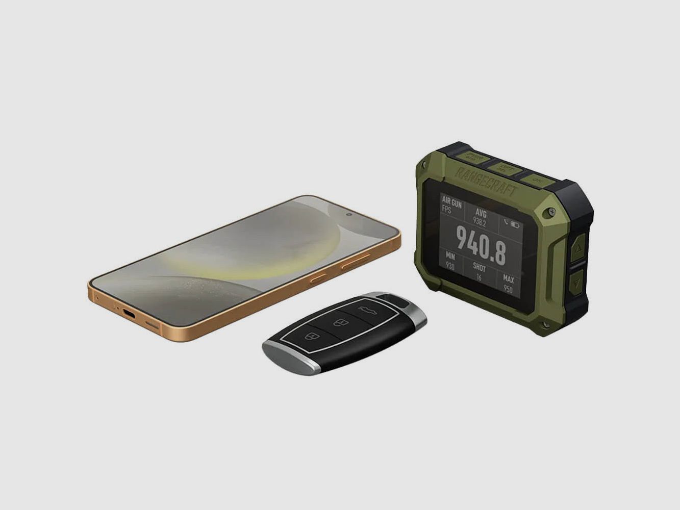 Athlon Optics Rangecraft Velocity Pro - Kompakter Vielseitiger Chronograph für Schießen & Bogenschießen, Bild 12 von 16