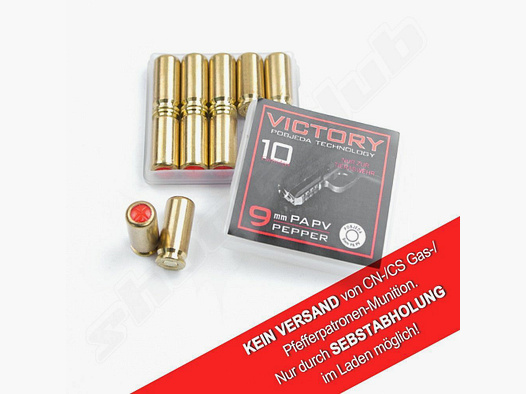 Victory Victory Pepper - Pfefferpatron en - Kal. 9mm P.A. PV