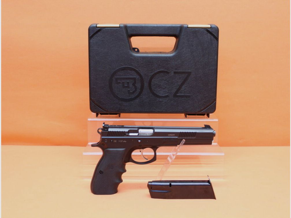 CZUB/ Waffen Oschatz Ha.Pistole 9mmLuger Waffen Oschatz CZ 75 Sport II DA/SA Abzug 6" Lauf/ Sportvisierung (9mmPara/9x19)