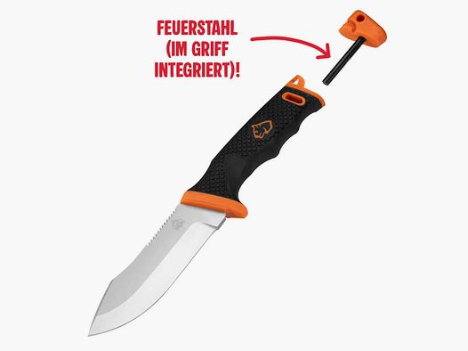 PUMA TEC Smart Survival – Survival knife with integrated fire steel