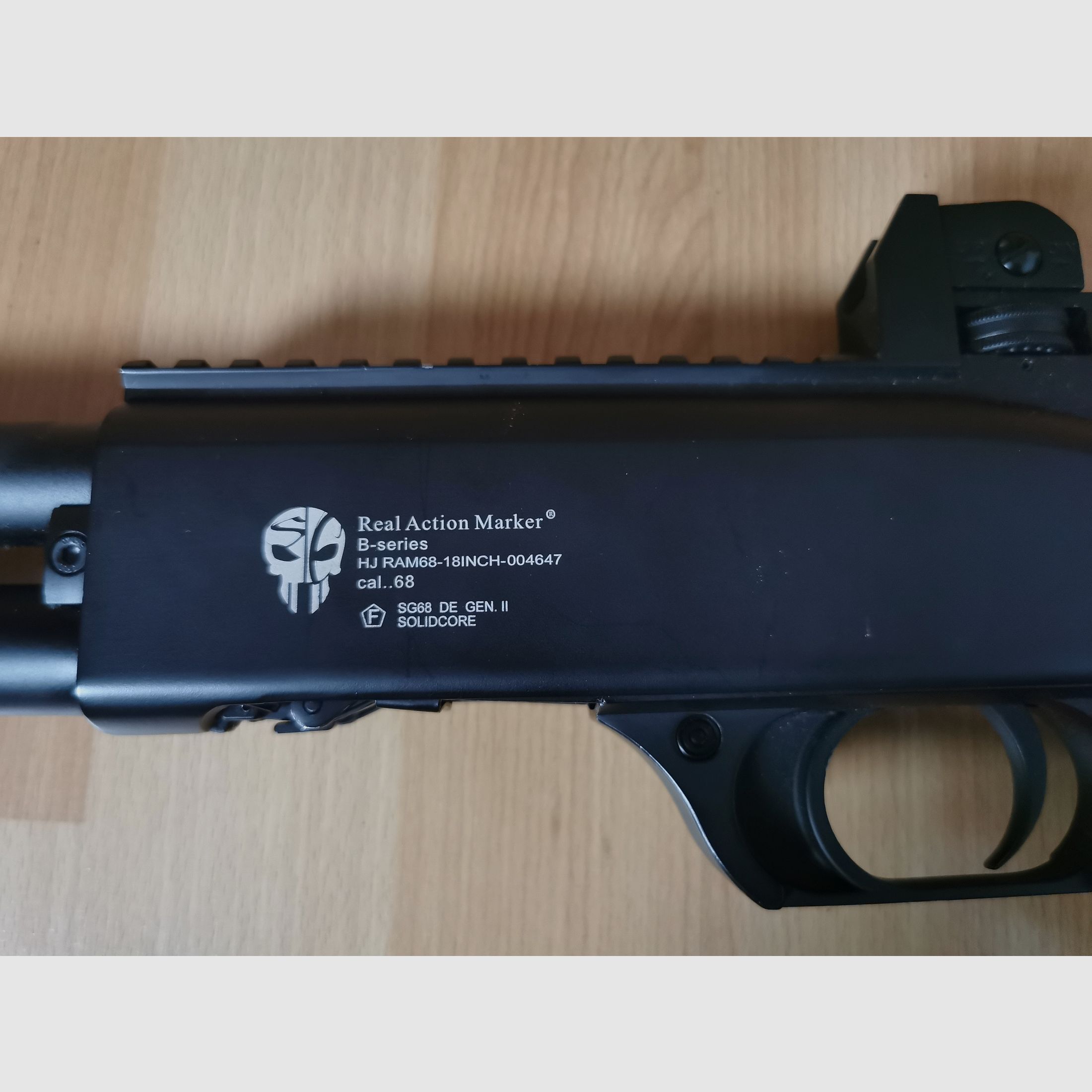 Real Action Maker, B Series, HJ RAM68-18inch, cal. 68 komplett Set