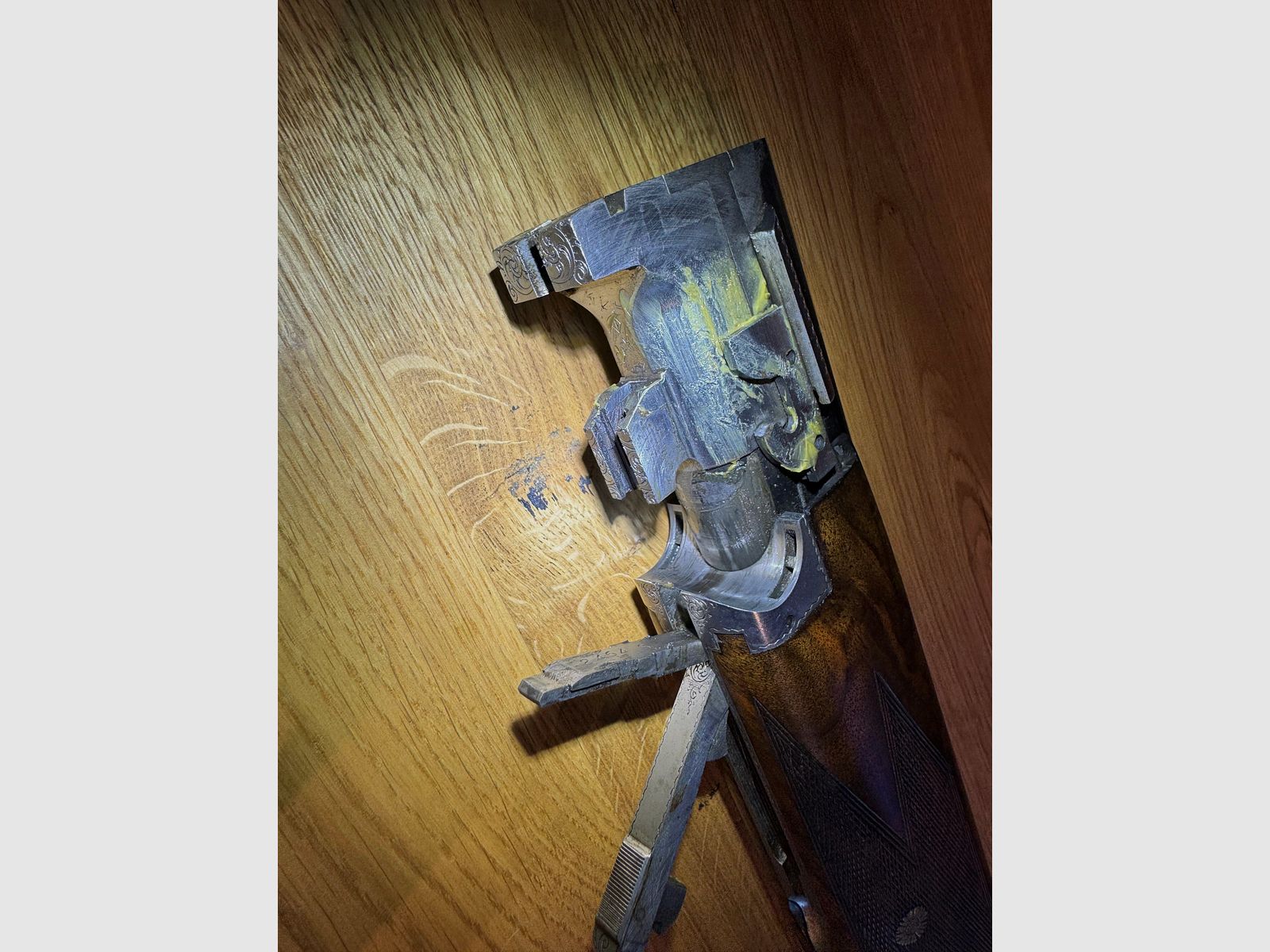 FN Browning B25 "Game Gun" B2G – Handgravur, Kal. 12/70 Bockdoppelflinte