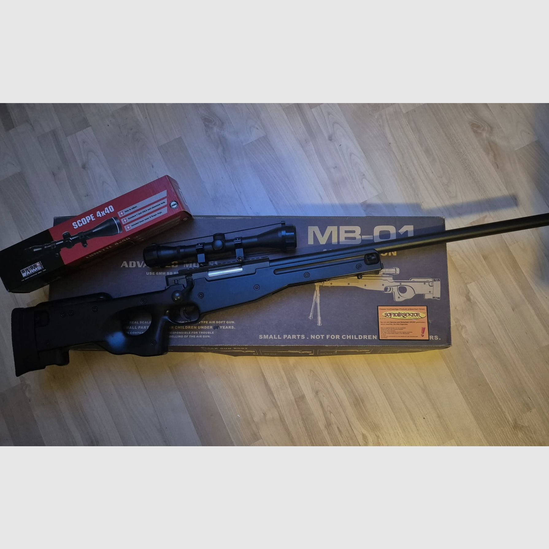 MB-01 Airsoft Sniper <0,5 Joule incl. Scope>