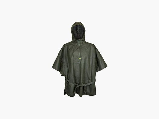 WALDKAUZ mantella impermeabile "Wassermann" in waxcotton, oliva