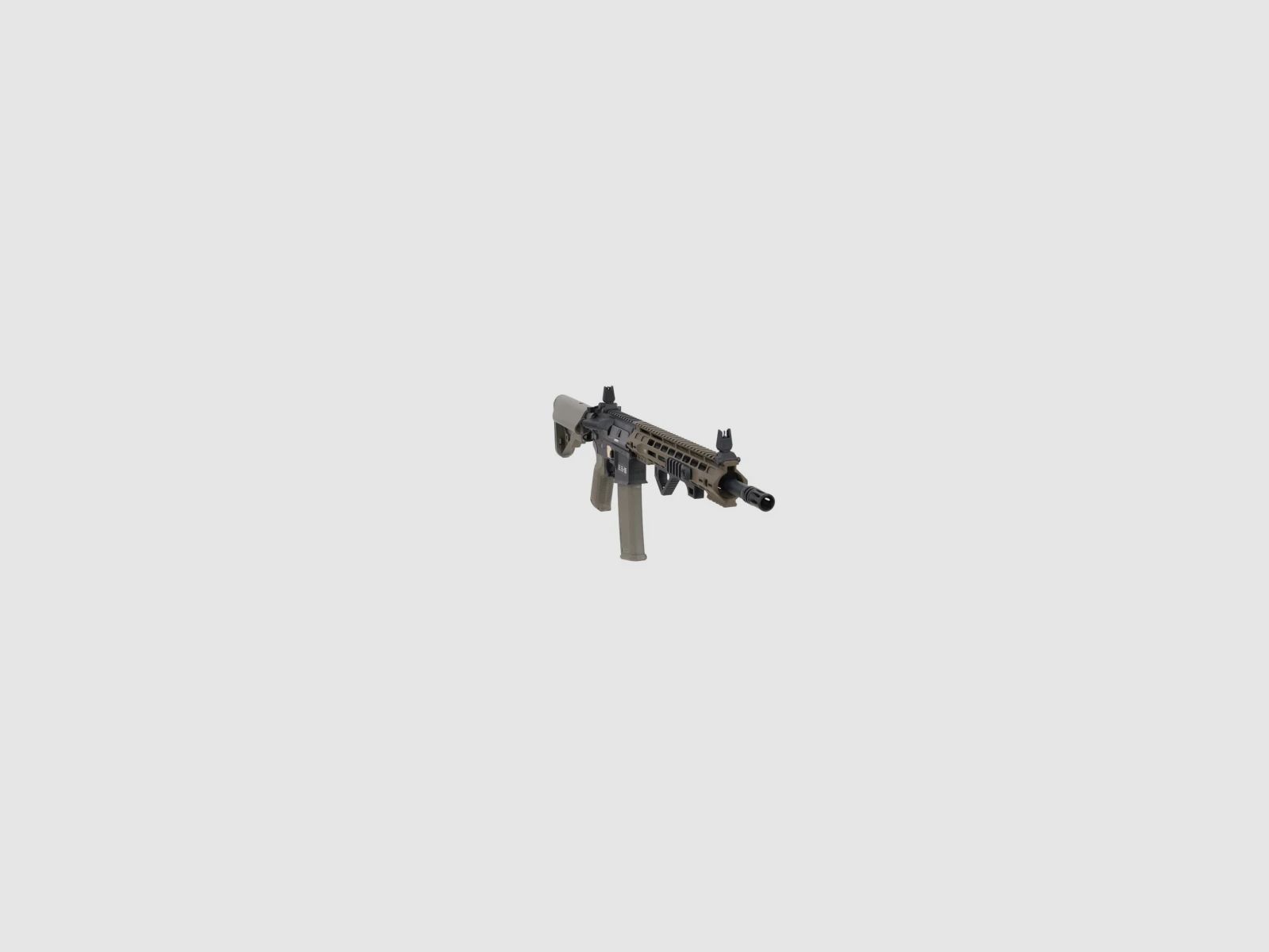 SA M4 Carbine M-LOK (RRA SA-P14 PRIME™ Aster II ETU BLDC™) Rifle Airsoft Libre a partir de 18 - Negro/Verde -F-