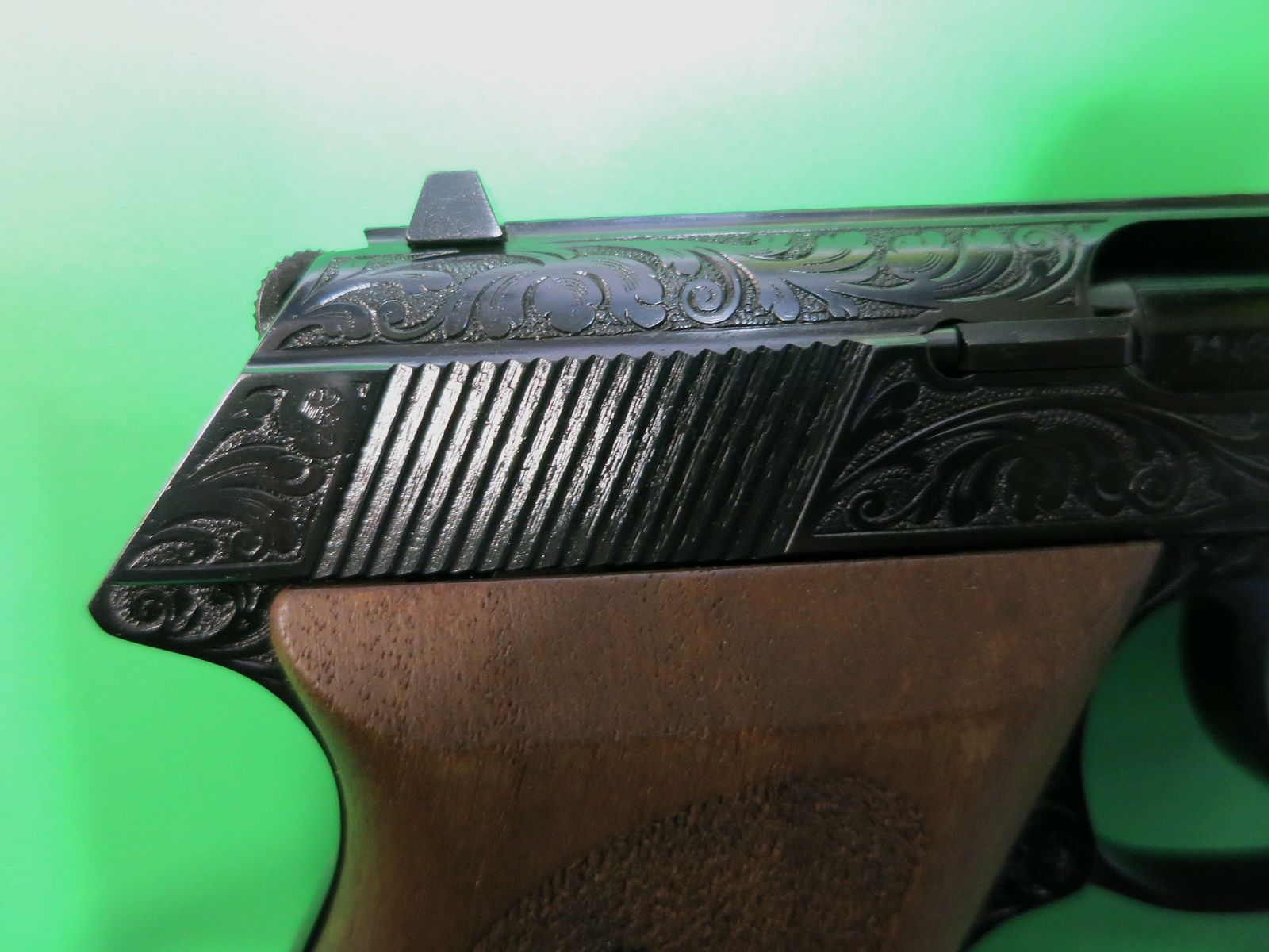 Walther/Ulm, Modell TPH "Eichenlaub", Kaliber .22lr, Taschenpistole, wie neu     #73, Bild 5 von 12