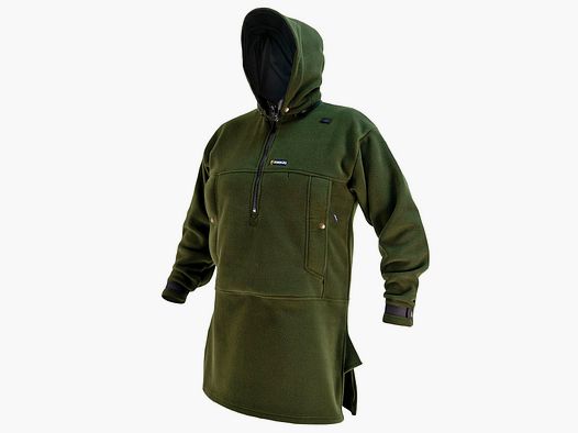 Swazi Nahanni Anorak Chaqueta de Forro Polar para Hombre Verde Oscuro - L