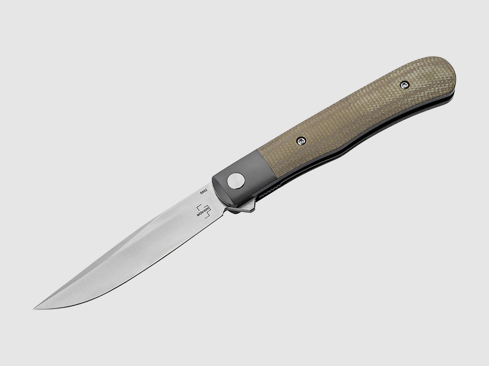 Böker Plus Modern Trapper Uno Nitro-V Stahl