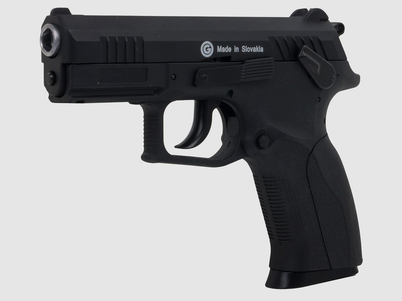 CO2 Pistole Grandpower P1MK7 Blow Back schwarz Kaliber 4,5 mm BB (P18)