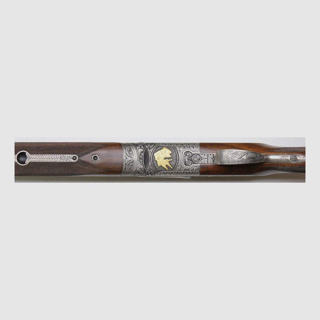 American Arms Excelsior (Hersteller F. Sarriugarte) Seitenschloss