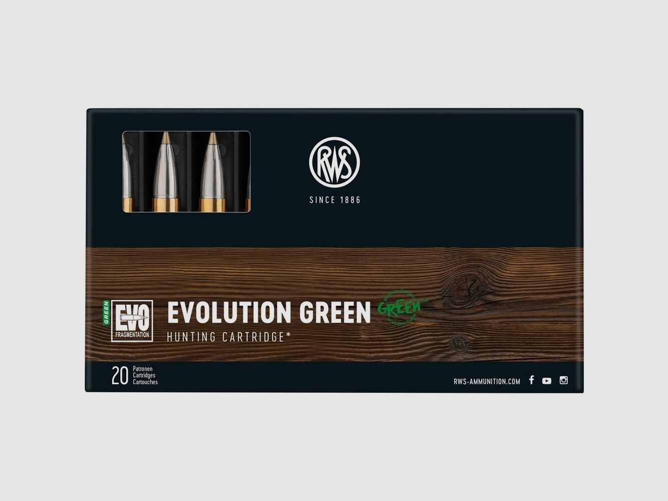 RWS Evo Green 139grs 20St .308Win