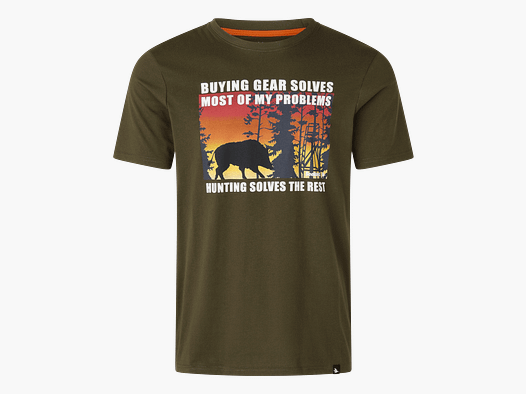 Seeland Highseat Sunset T-shirt Hombres Light Pine L
