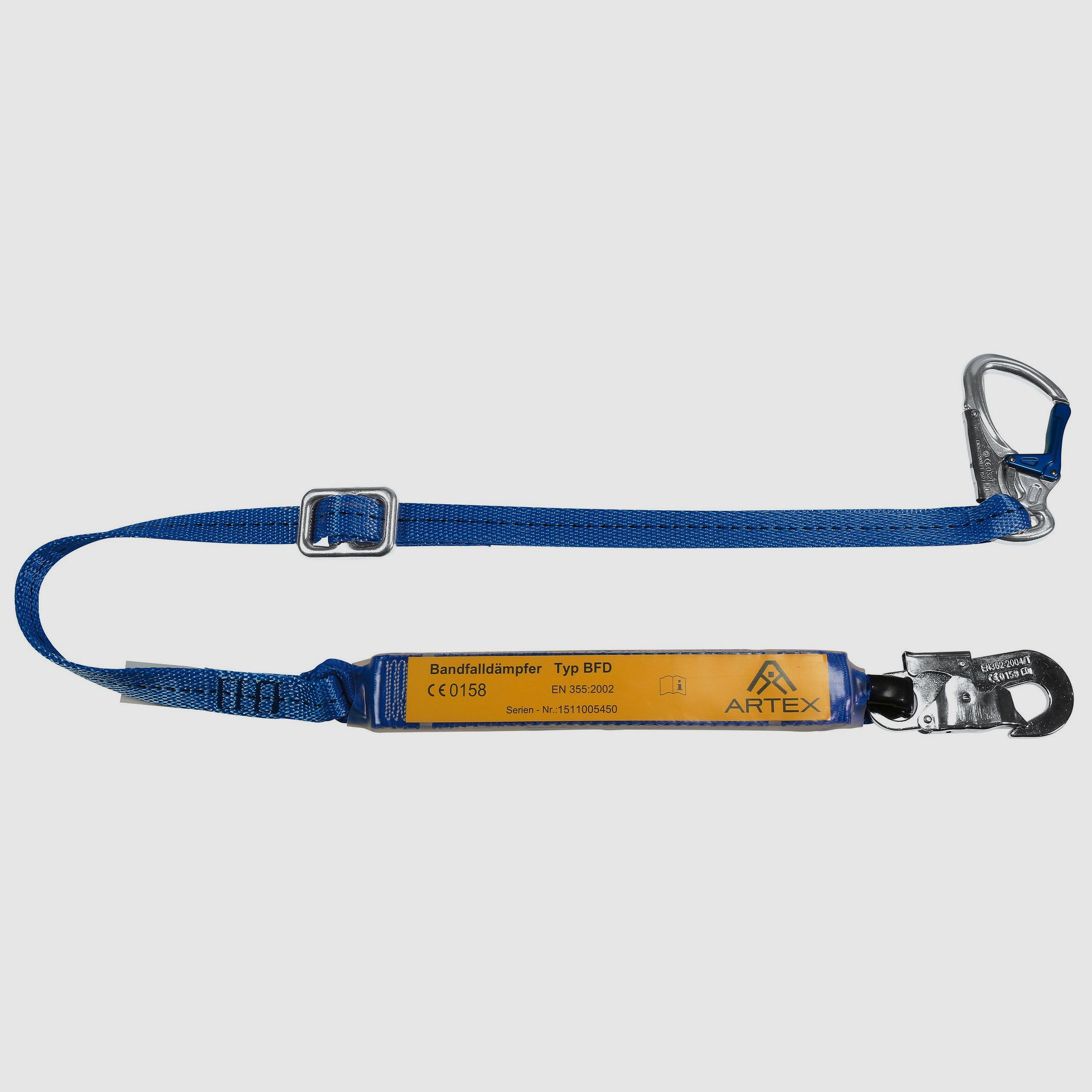 Delta Plus connection device with band shock absorber, length adjustable EN 354/EN 355