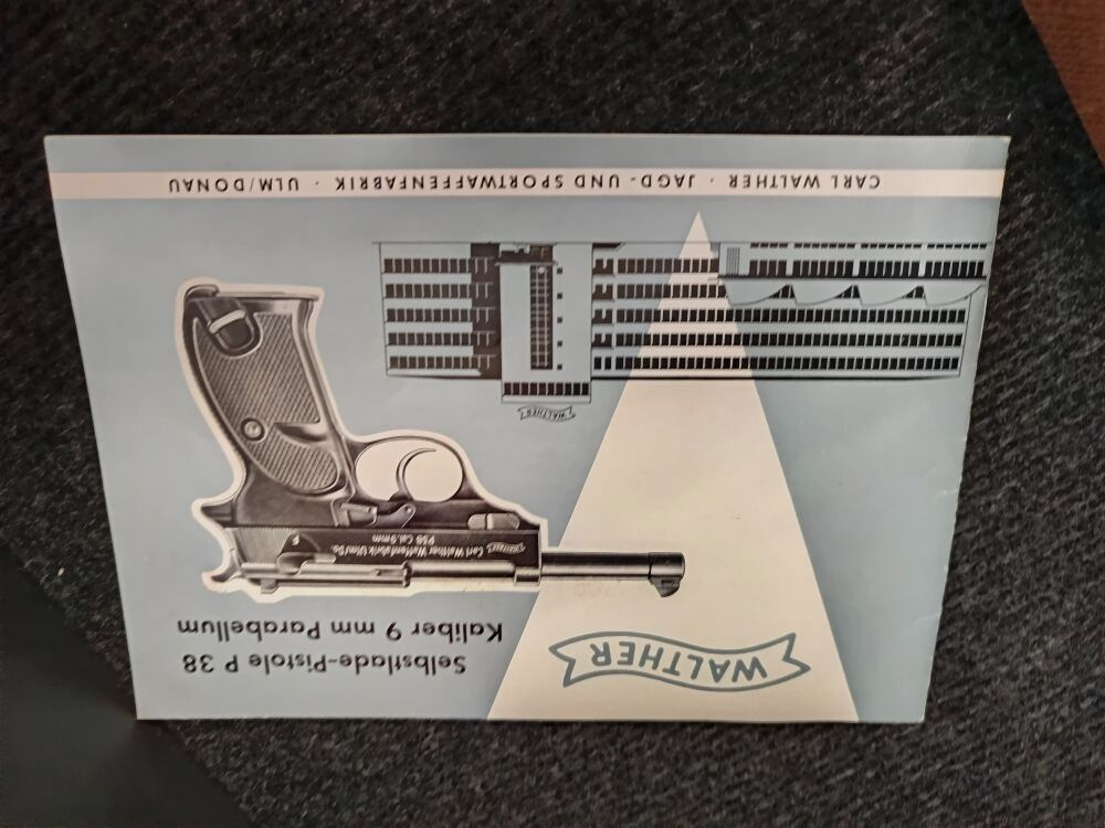 Walther P38 Ordonnanzpistole wie P1