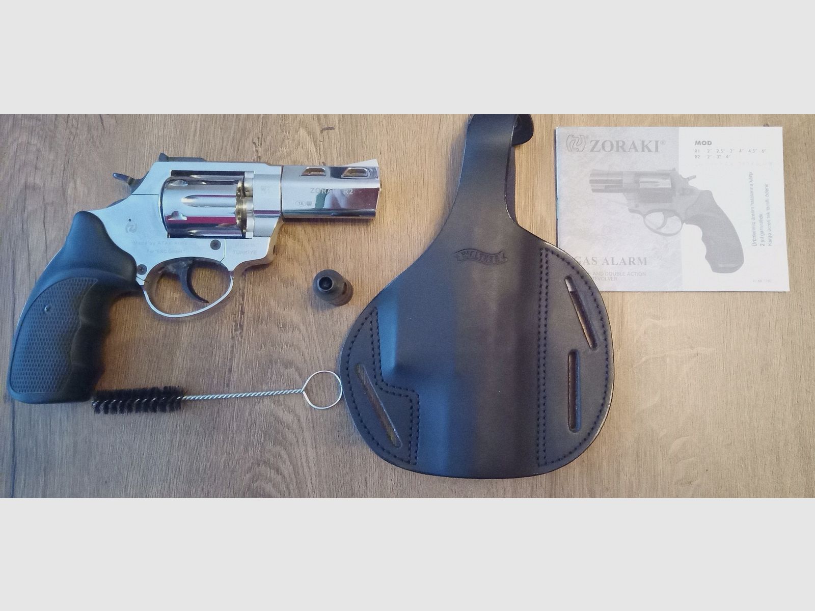 Vendo nuevamente una Zoraki en cromo de 2,5 pulgadas