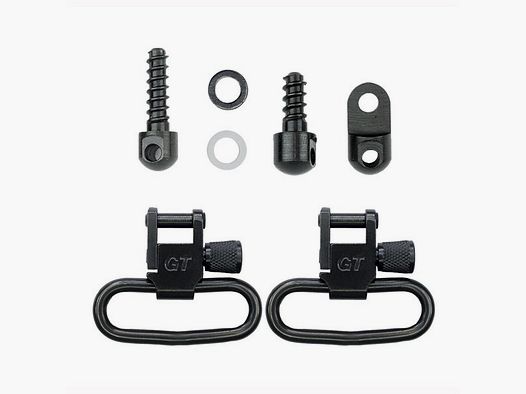 GROVTEC US 1.25″ GROVTEC US RUGER 10/22 1.25 SWIVEL SET BLACK