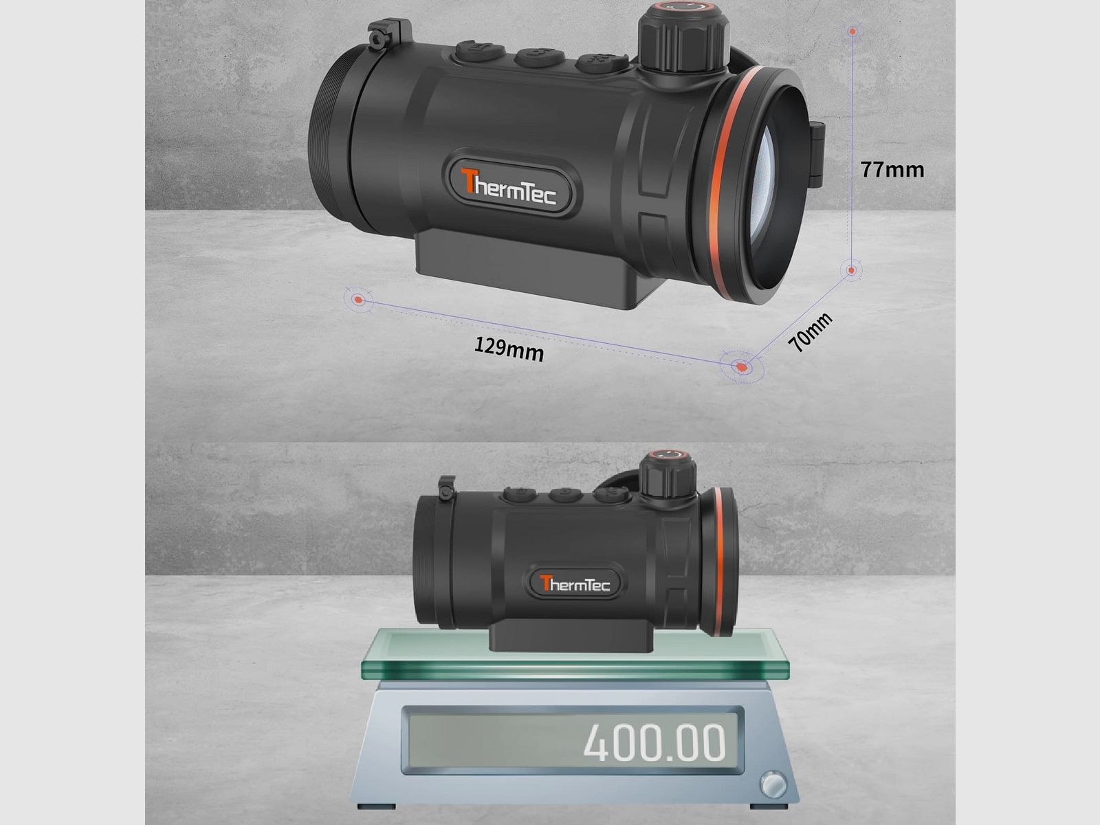 ThermTec Hunt 335 Wärmebild-Vorsatzgerät