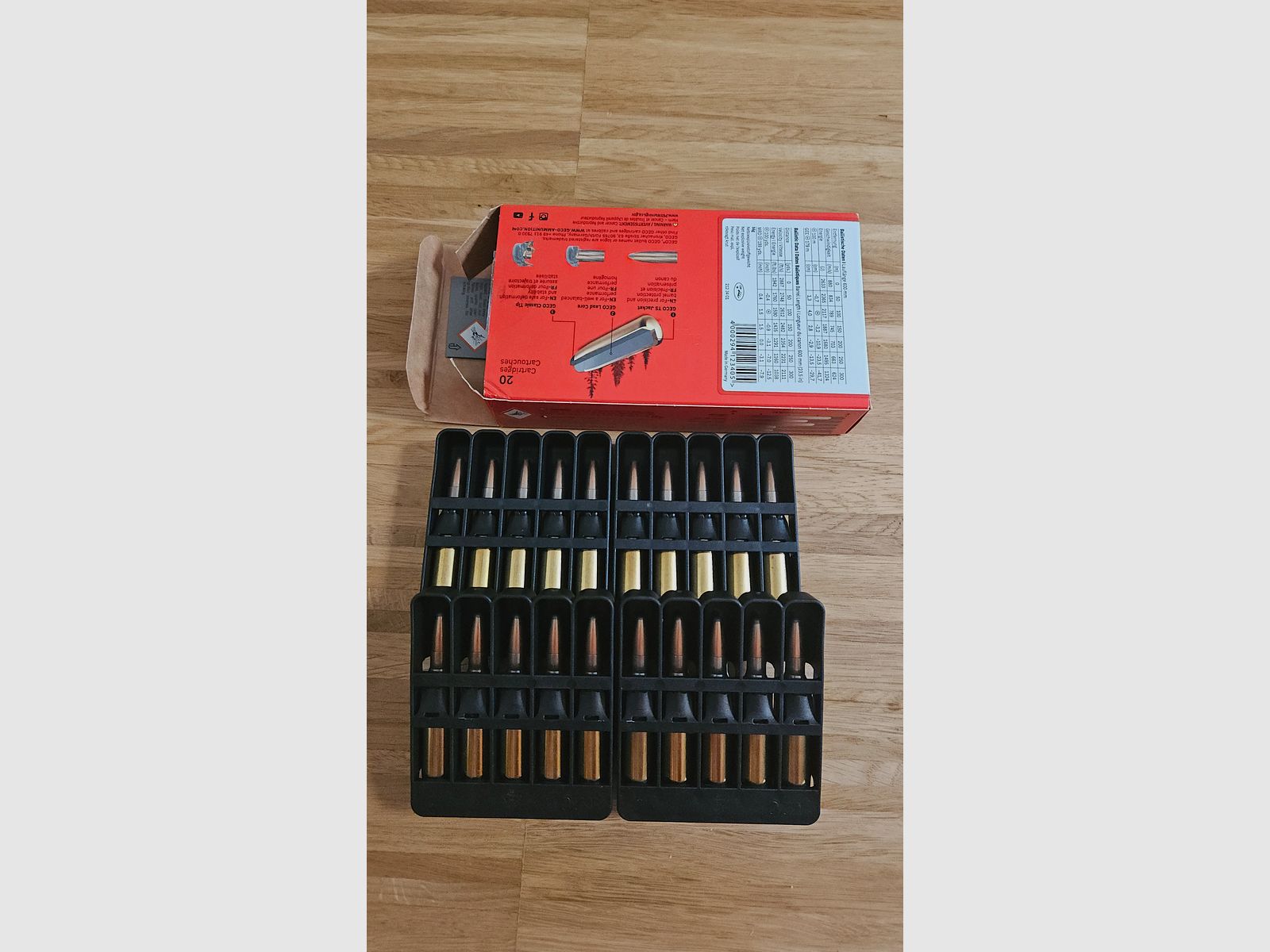 Municja myśliwska GECO Softpoint w .243 Win o wadze 6,8 g 105 gr