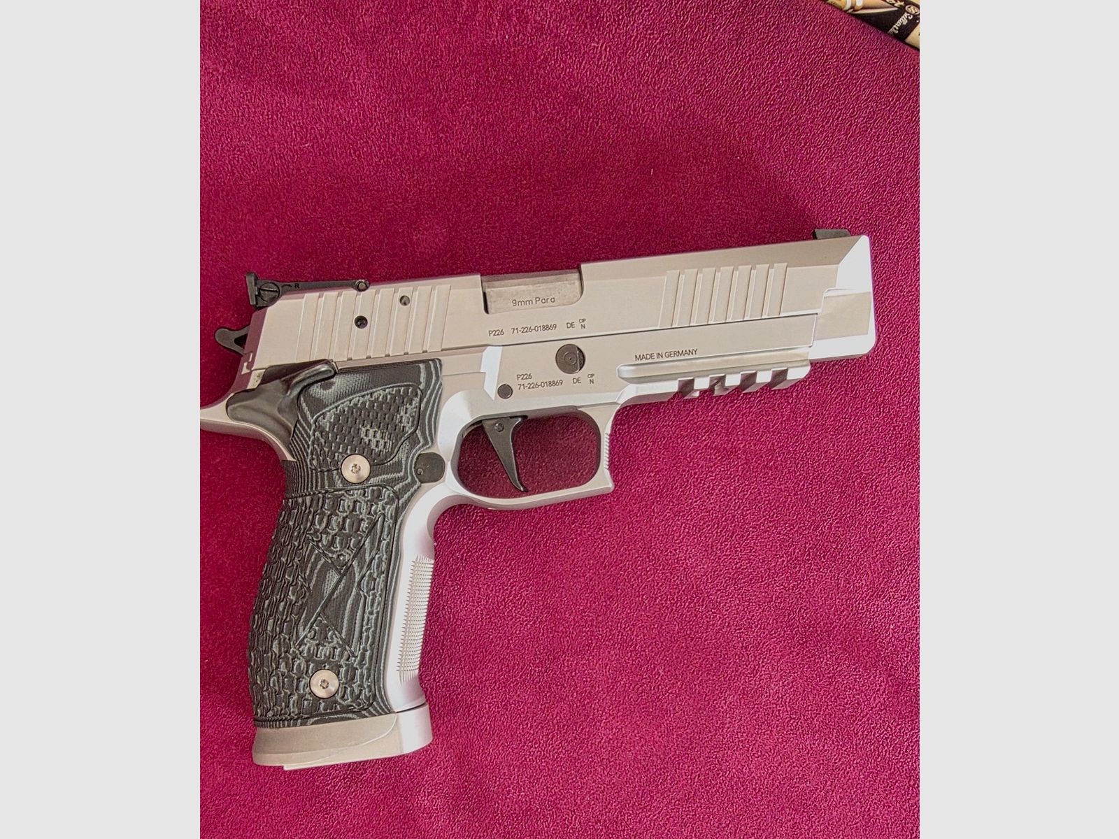 SIG Sauer Supermatch X5 - Hergestellt in Deutschland, Sammlerstück mit 1.500 Schuss