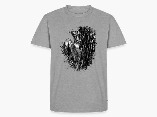 PUMA Men´s Premium T-Shirt „Lauernder Puma"