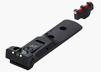 LPA Match FIBER-Optics S&W-Revolver Schwarz+Schwarz