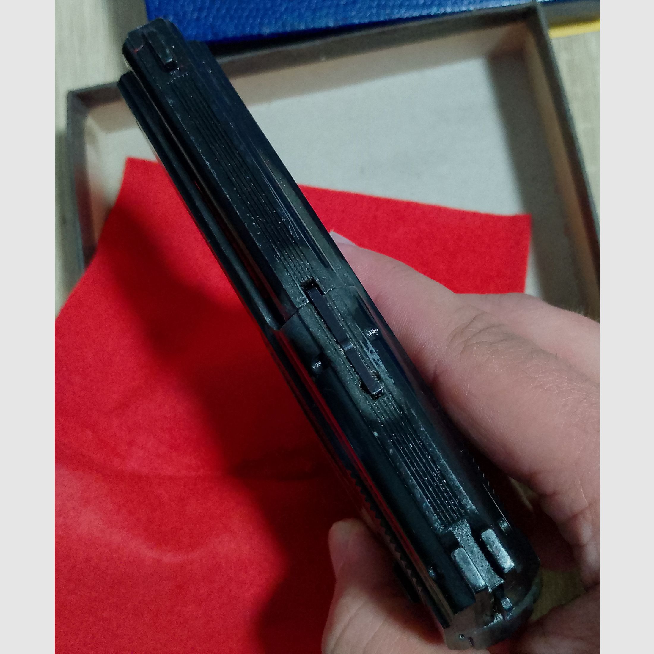 Seltene Röhm RG 8 im Kaliber 8 mm Knall/ PTB 154 mit OVP!