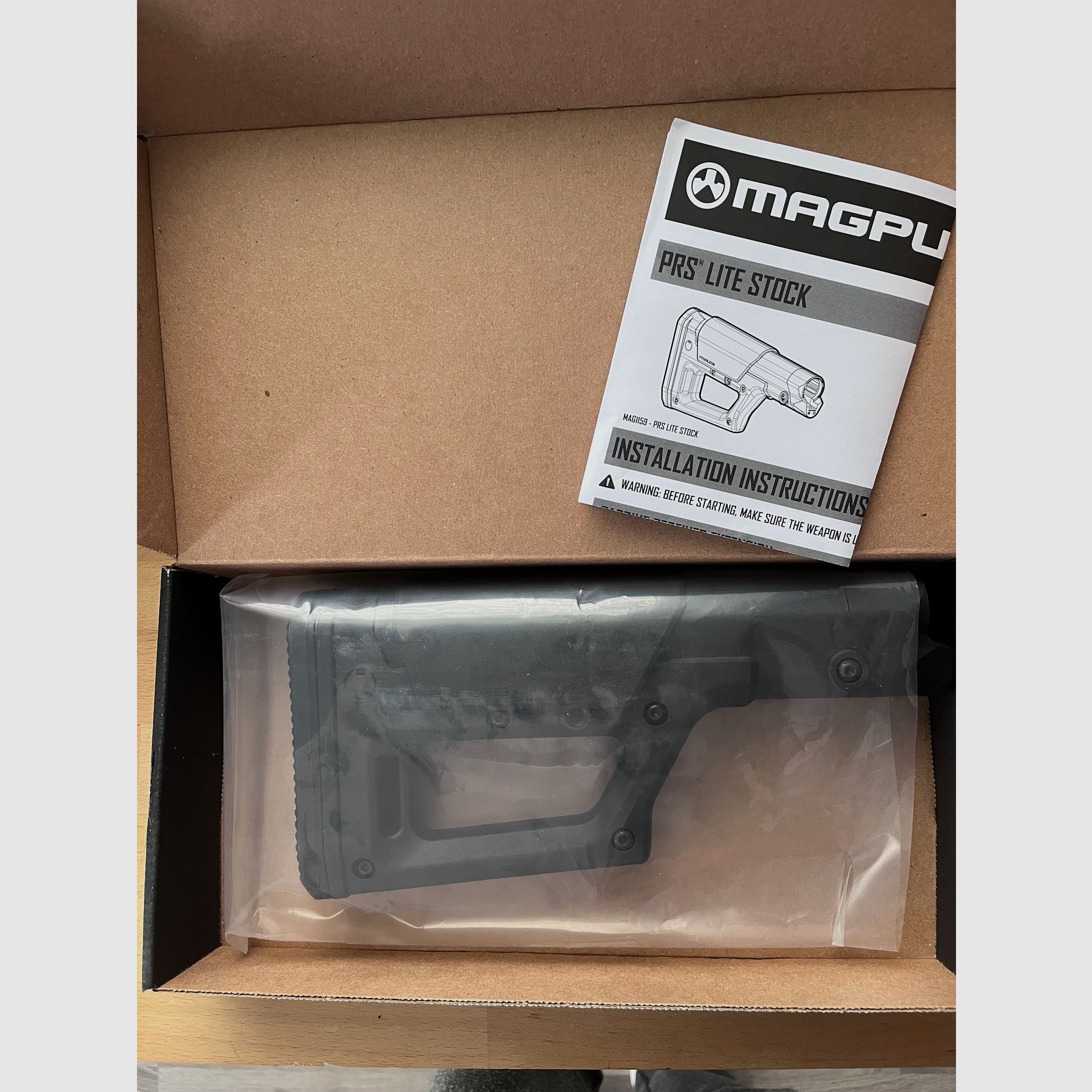 Magpul PRS Lite - Culata AR-15 negra