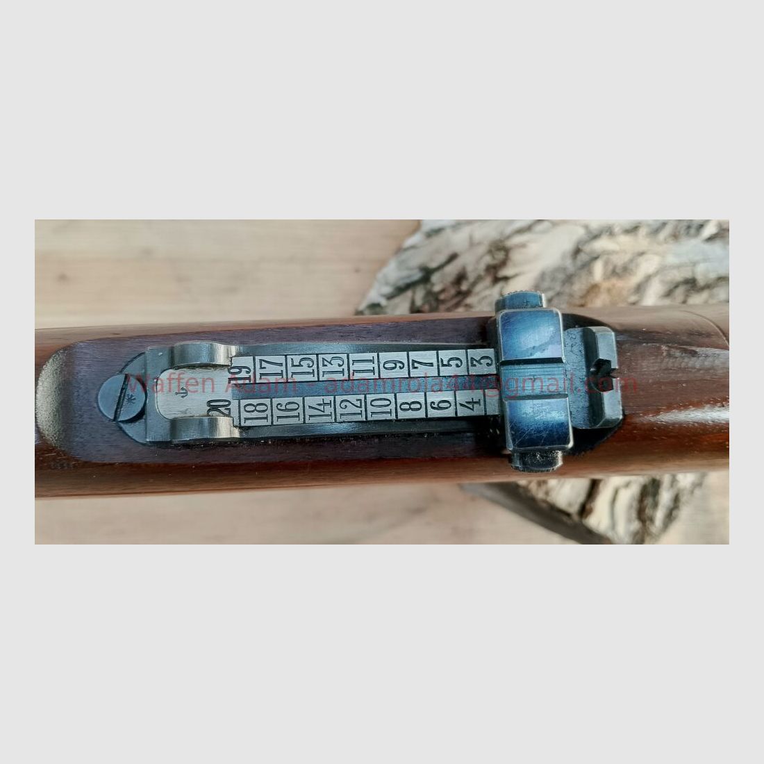 Mauser Argentino 98 M.1909 ngl. Anschußbild 1918