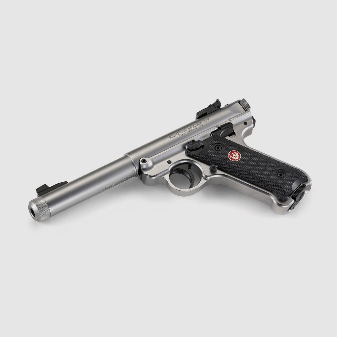 Ruger Mark IV 22/45 Stainless Threaded 5,5" - .22 lfb