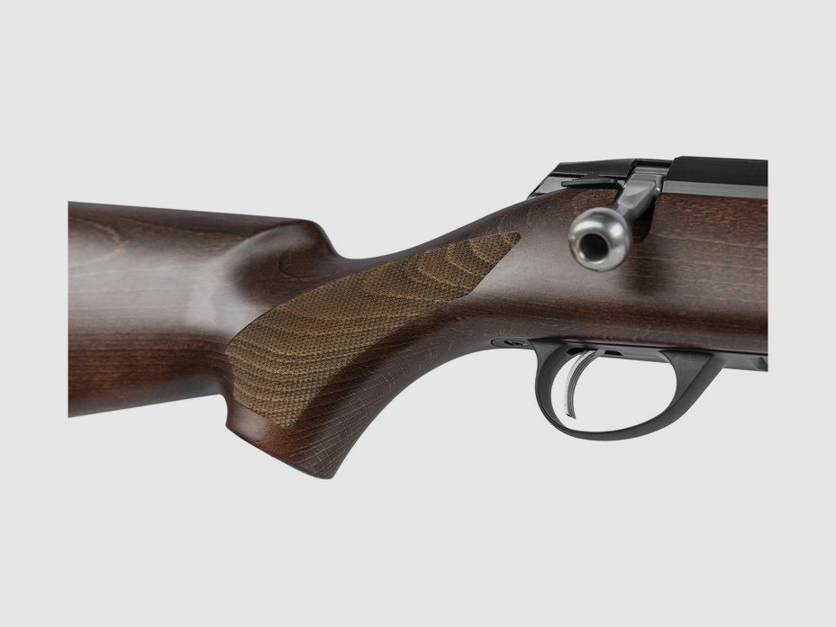 TIKKA T1x Hunter Black Steel 16" Oiled Wood Stock MG 1/2"x28 UNEF .22lr, image 3 of 3