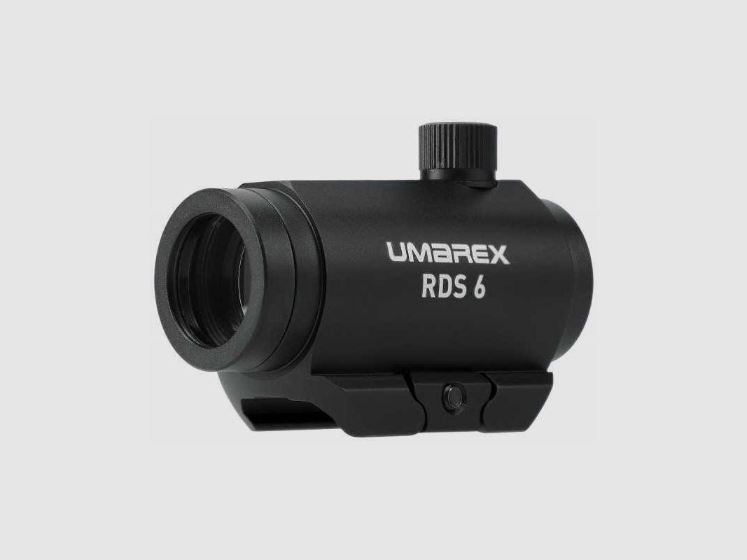 Umarex RDS 6 Red Dot Sight Zielpunkt umschaltbar rot / grün, integrierte Picatinny-Montage