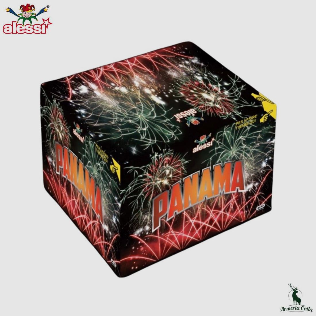 Alessi Fireworks Bateria 100 Strzałów Compound Panama art. 763