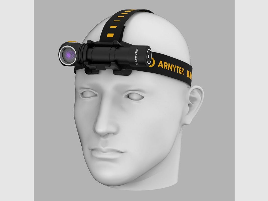 LED-Lampe ARMYTEK Wizard C2 WUV – weißes und ultraviolettes Licht, Bild 1 von 13