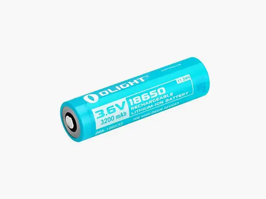 OLIGHT 18650-batterij 3200 mAh met PCB +/- voor S2R/S30R III/S2R II/Baton 3 Pro