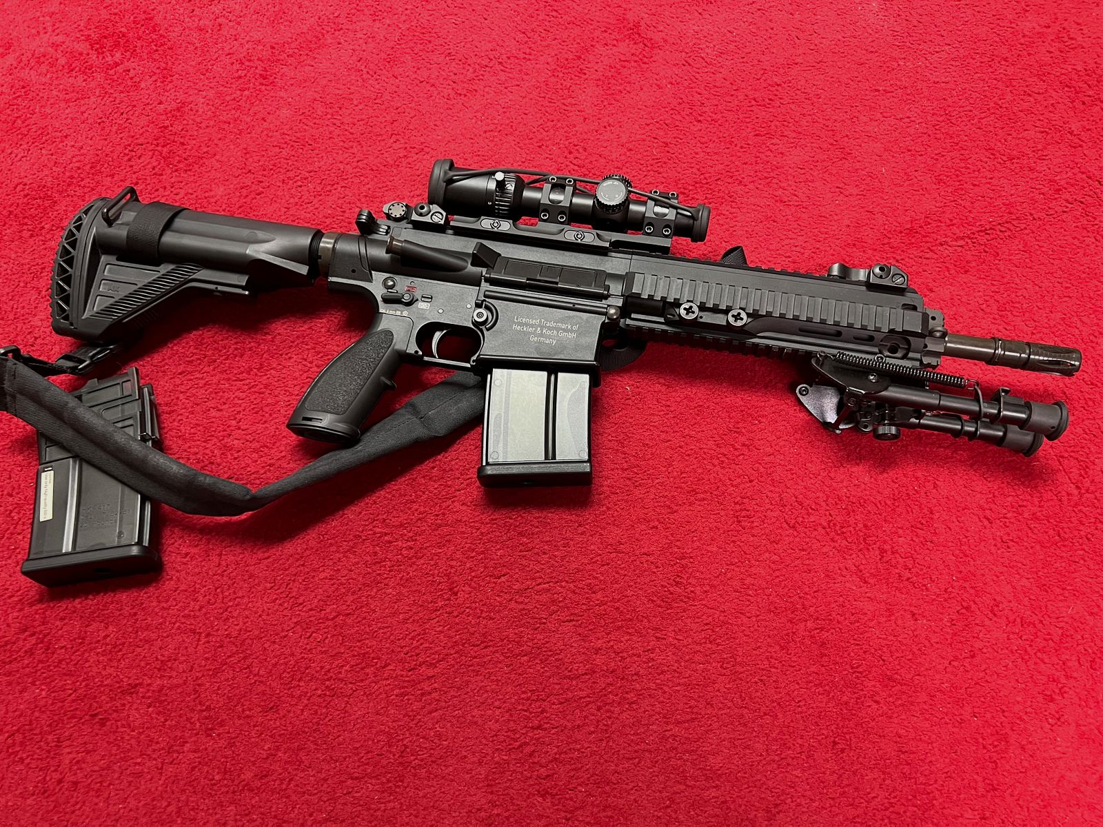 VFC H&K 417 D Open Bolt GBB 6mm BB in Black