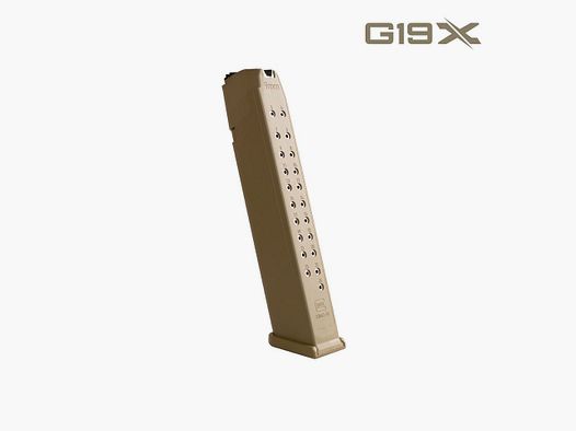 Glock Magazin 24rd 9mm Para 24 Schuss Coyote