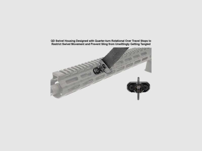 QD Riembeugeladapter | M-LOK, afbeelding 9 van 15