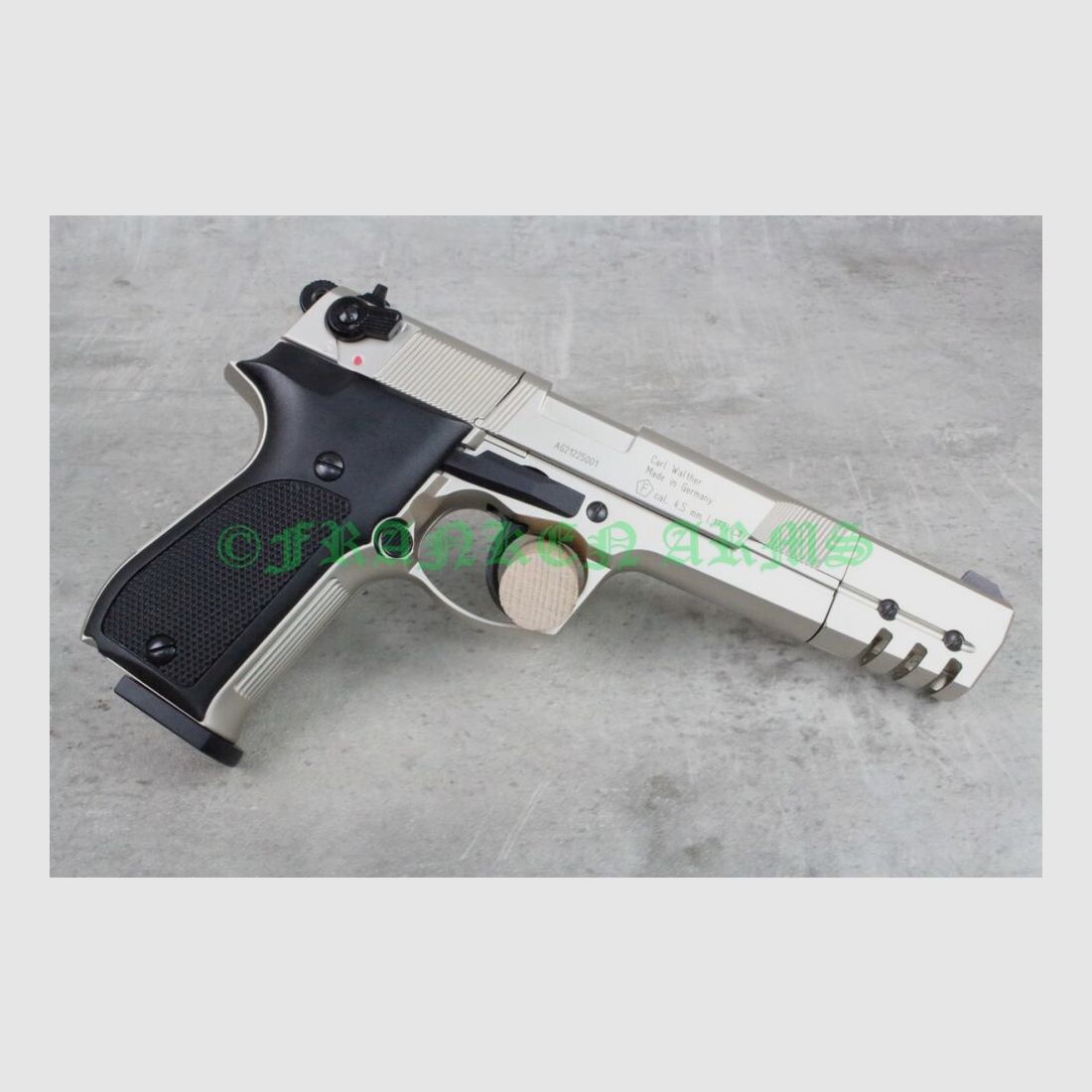 Walther CP88 Competition Vernickelt Komplettset