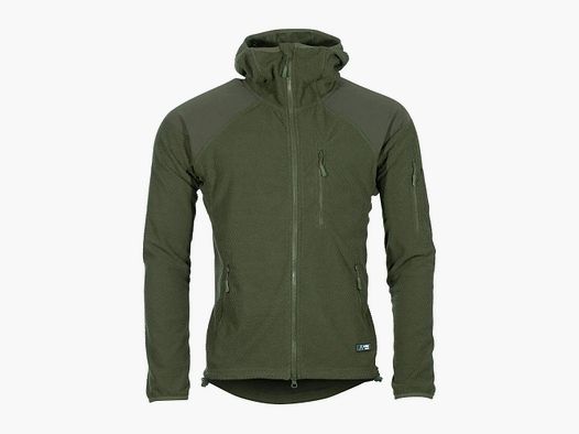 A. Blöchl A. Blöchl Fleecejacke Fleece Hoodie Delta - Flecktarn / 3XL