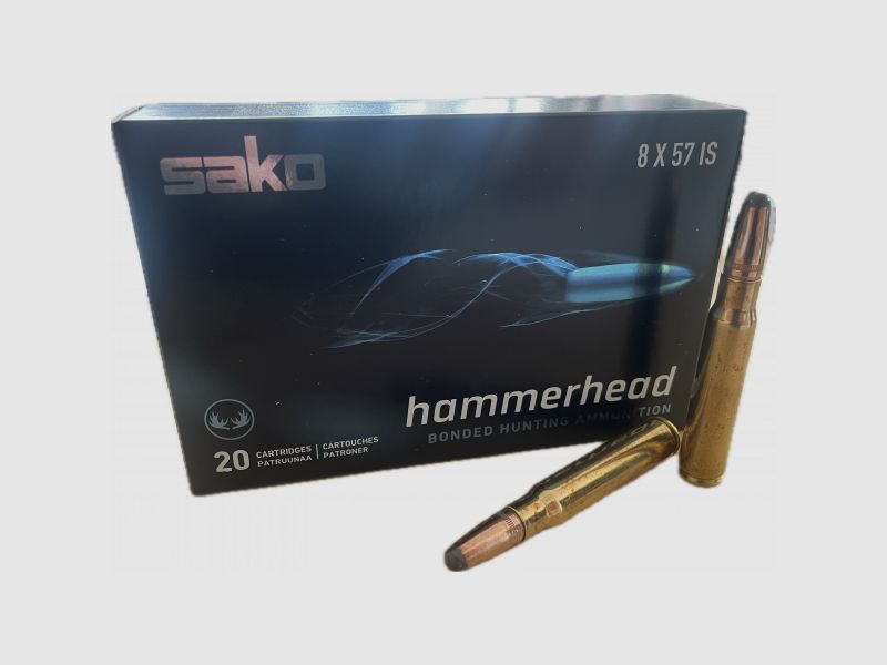 SAKO HAMMERHEAD SP - 8x57IS - 200GRS,/13,0G - 20 SCHUSS