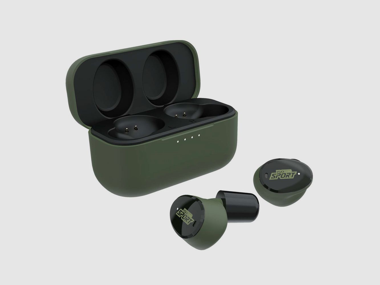 ISOTUNES Caliber – aktiver Gehörschutz (In Ear) - grün