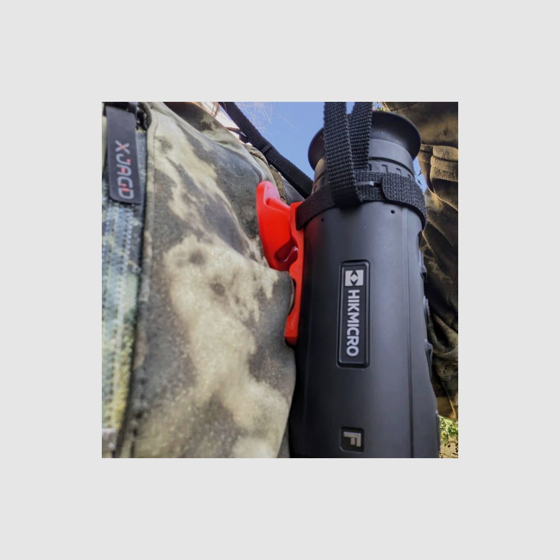 Pour Hikmicro Falcon - Support magnétique pour fixation sur les vêtements, image 2 sur 3